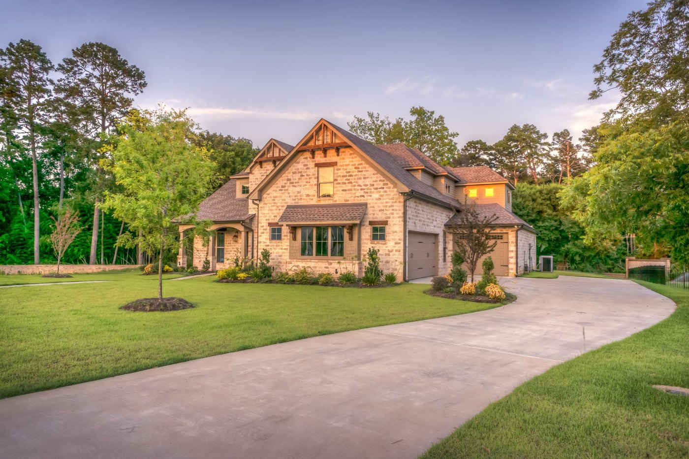 Driveway and site preparation around a Wichita, Kansas property